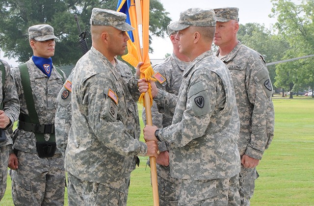 110th Avn. welcomes command team