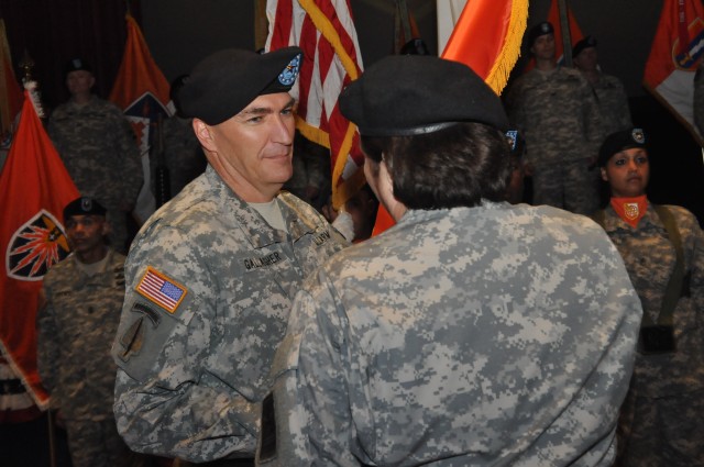 NETCOM CG relinquishes command