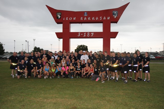 Rakkasans give the Fox Sports 1 Team a taste of Soldier PT
