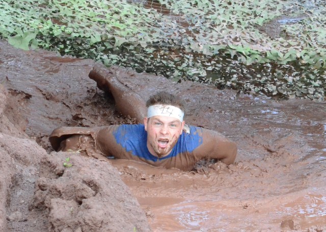 Muddy smile