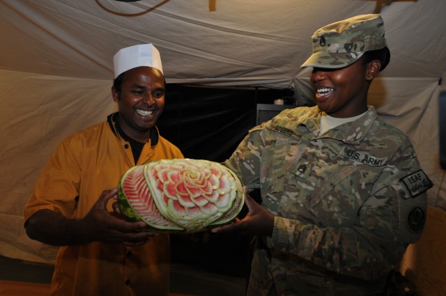 Cooks provide tasty meals for troops, supervise contractors at FOB Zangabad