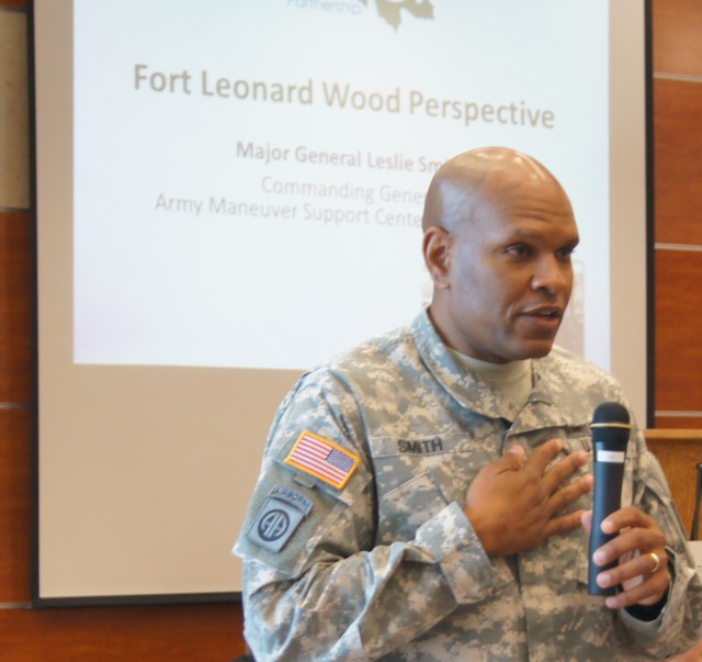 Fort Leonard Wood commanding general provides perspective on sustainability, embracing change through partnership