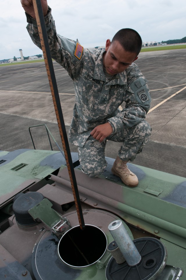 Devil brigade paratroopers fuel aircraft in joint training exercise