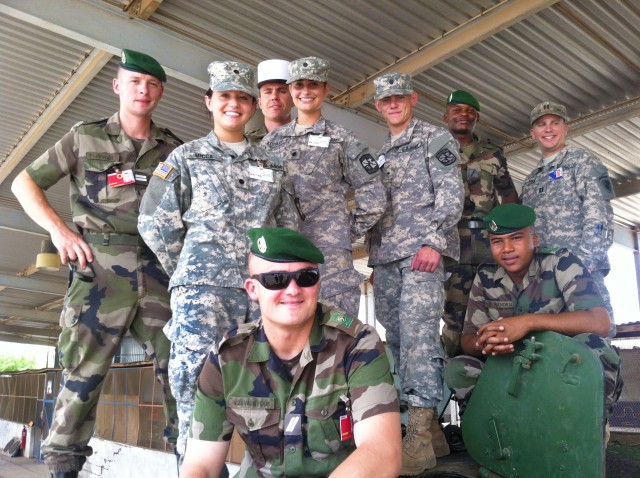 Cadet Overseas Training Mission furthers USARAF theater security cooperation efforts