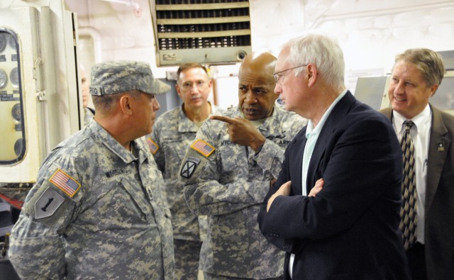 Training, modernization focus of congressional visit