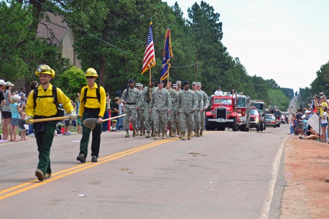 Black Forest parade honors 2nd GSAB