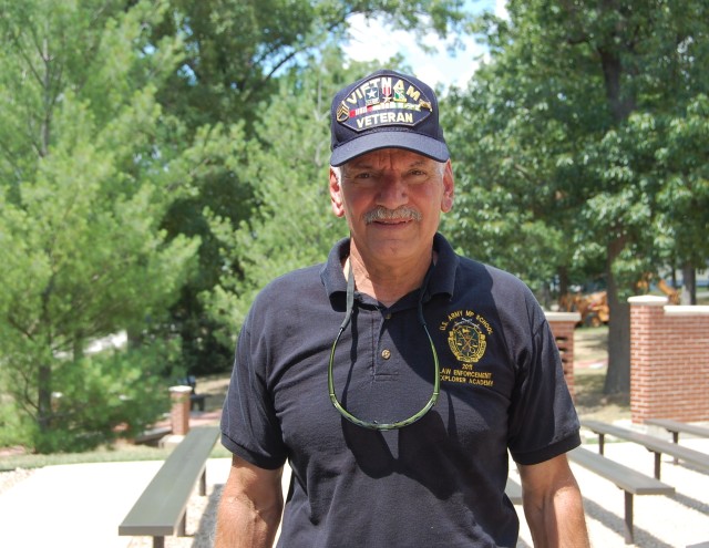 Vietnam veteran mentors law enforcement explorers at Fort Leonard Wood