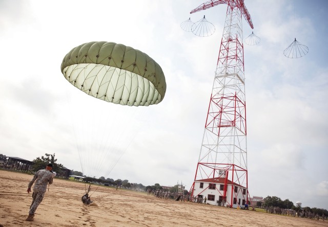 Airborne instructors require trust, safety