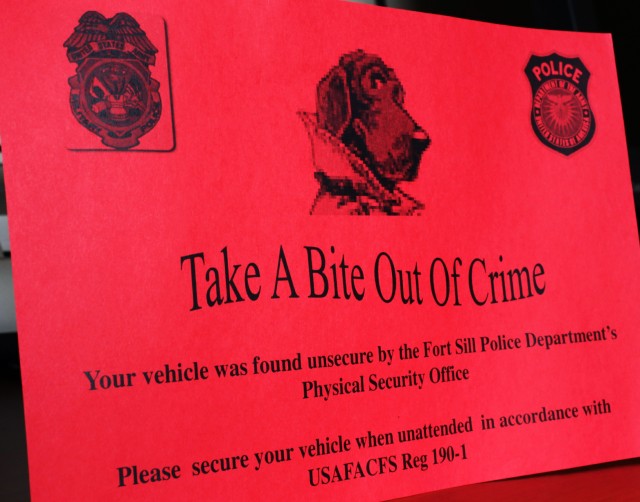 Crime prevention
