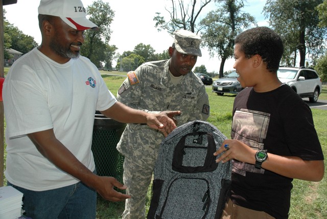 Back-to-School Brigade provides school supplies to military children