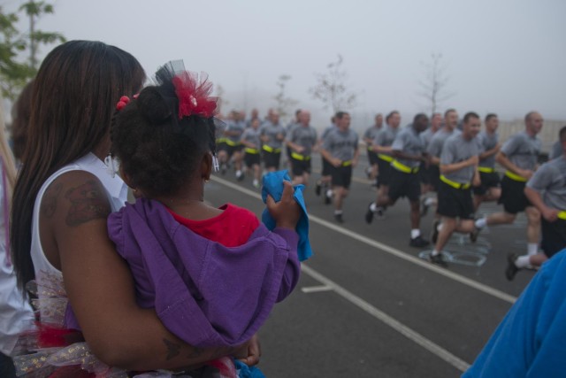 Lancer family comes together for first brigade run in more than 2 years