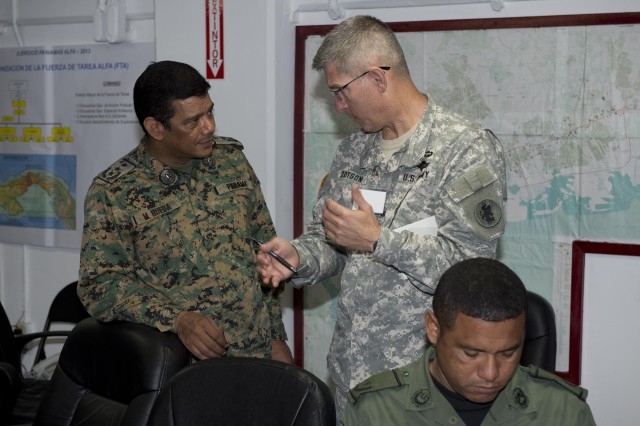 Army South, partner nations complete PANAMAX 2013 exercise