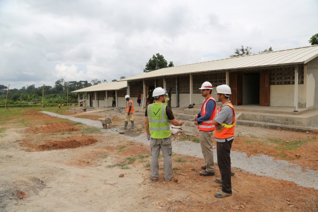 Local materials, workforce key to Ghanaian school project