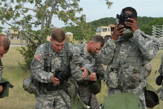 Centurions conduct CBRN training