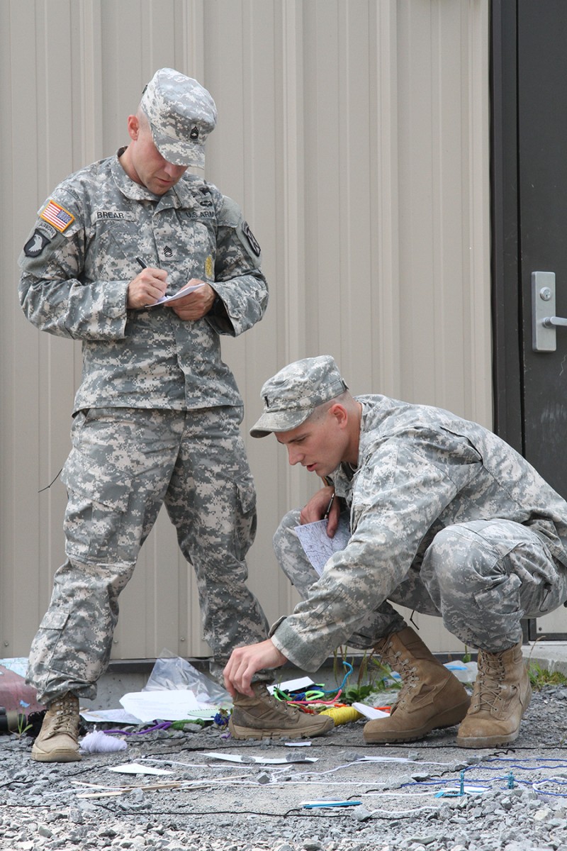 Fort Drum Soldiers test skills Darby Leadership Competition