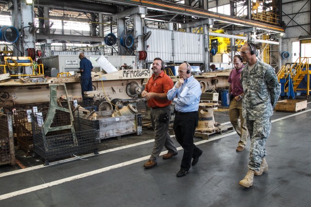 Armed Services Committee tours ANAD