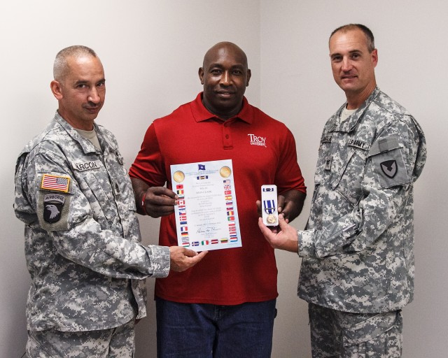 Clark earns medal for service during deployment
