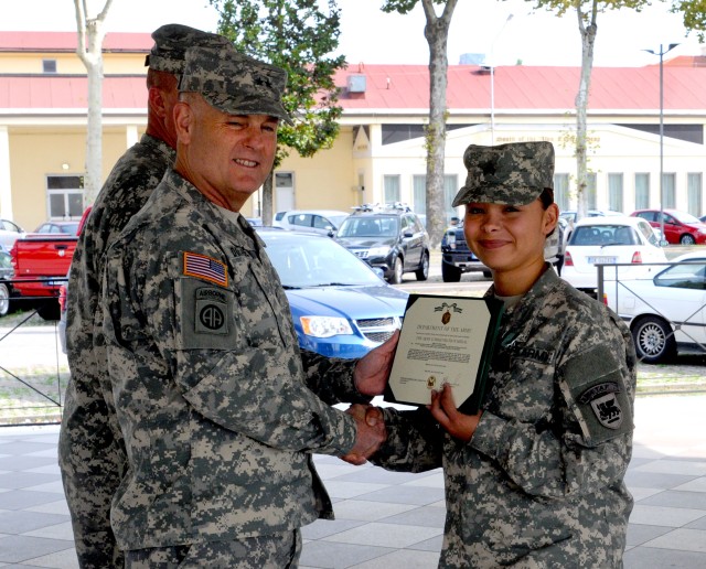 Poster child for 'Be, Know, Do' receives NCO of the Year honors