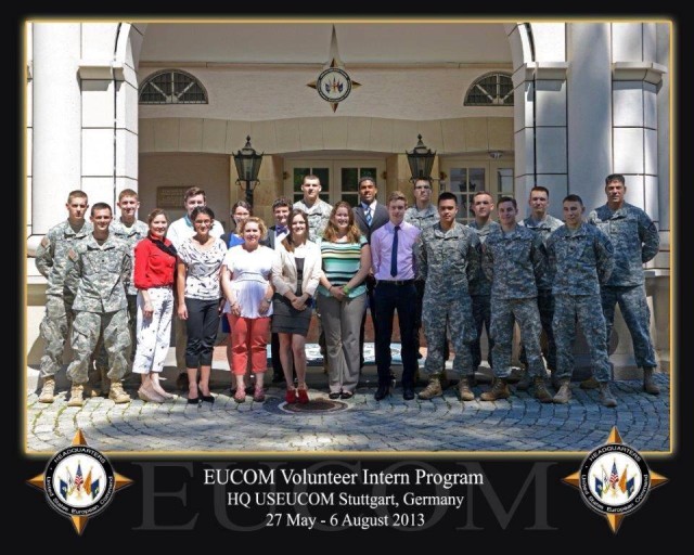 Intern group photo