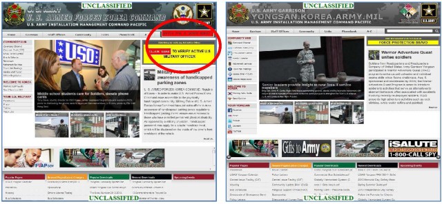 Phony website imitates Yongsan