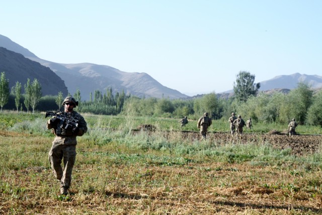 3rd ID infantrymen help provide overwatch, security in Wardak province