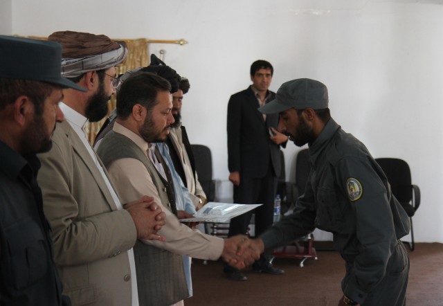 ALP Graduation in Paktika Province, Afghanistan