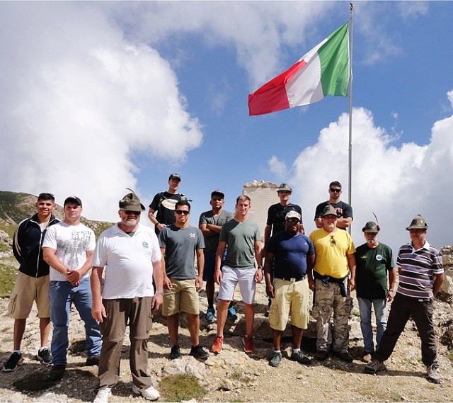Sky Soldiers join Alpini in honoring WW I fallen