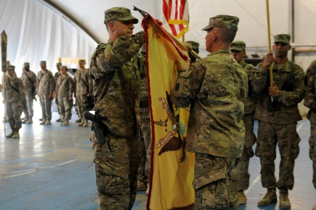 157th CSSB transfers authority to 77th CSSB in Afghanistan