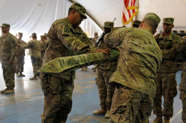 157th CSSB transfers authority to 77th CSSB in Afghanistan