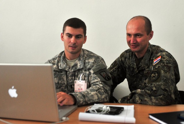 US soldiers partner with Croatian Army to form IR13 Mayor's Cell