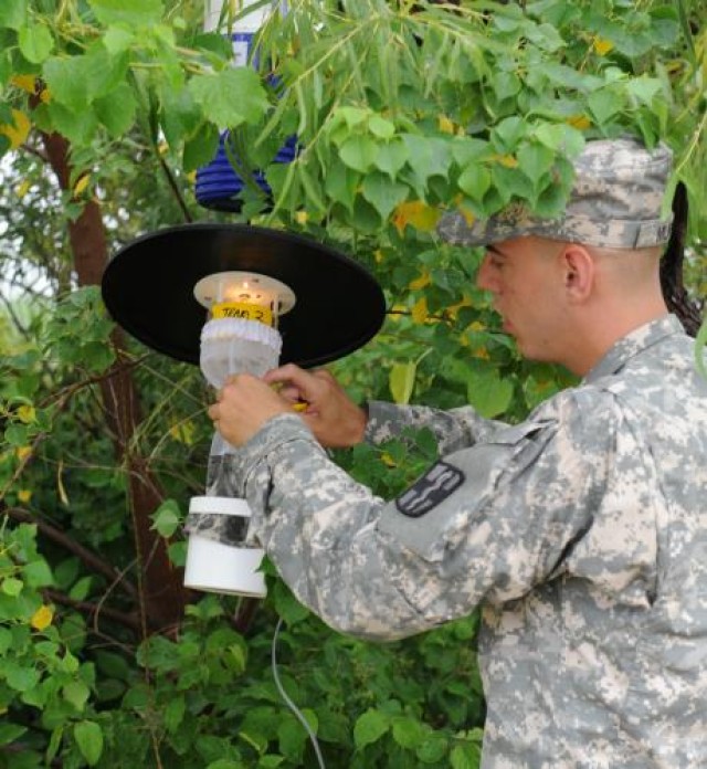 Army Soldiers work to prevent West Nile