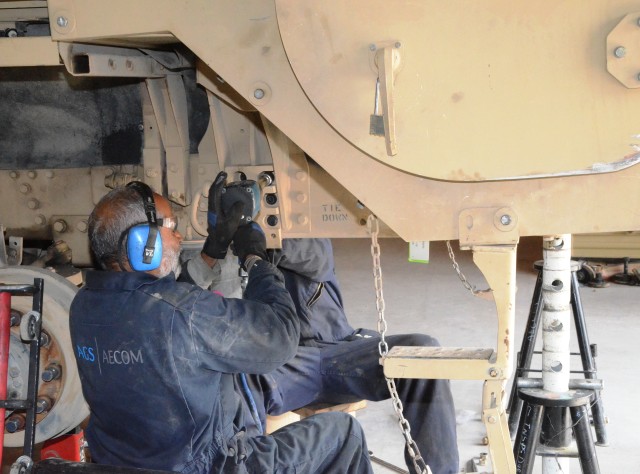 Logisticians complete underbody blast protection upgrades in Afghanistan