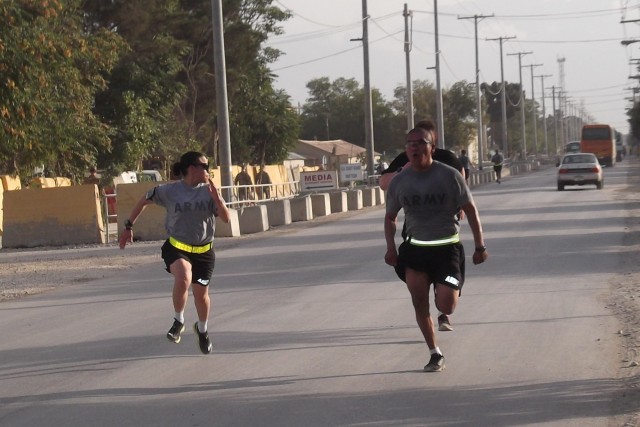 Triple Nickel Soldiers stay fit as deployment wraps up