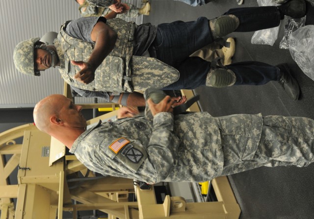 Individual augmentees keep busy during Ft. Bliss CRC weekly predeployment cycle