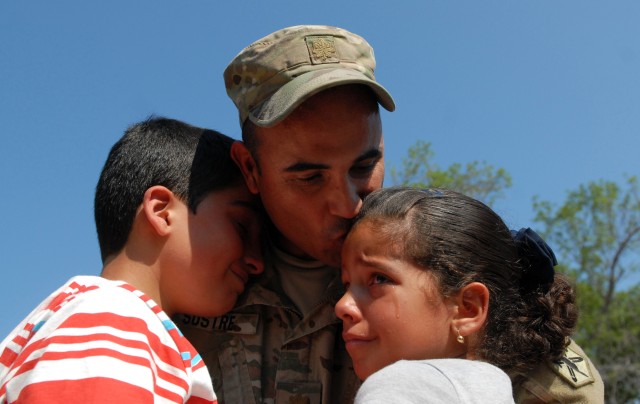 81st Civil Affairs Battalion welcome home ceremony