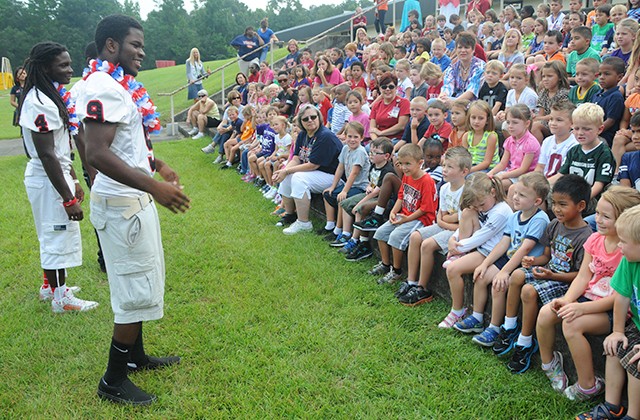 Fort Rucker Primary School hosts Tailgate Day