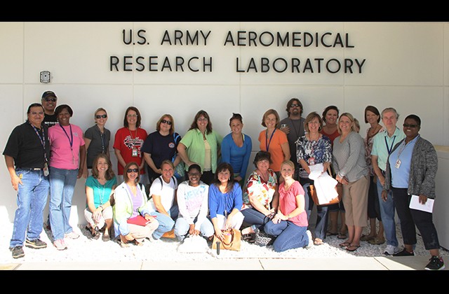 USAARL, elementary school form partnership to benefit students