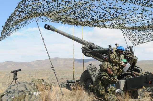 Operation Rising Thunder 13 howitzer range