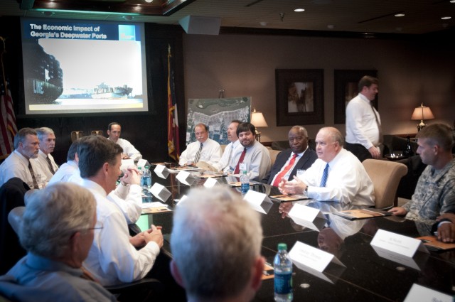 U.S. Army Undersecretary Joseph W. Westphal visits Savannah port