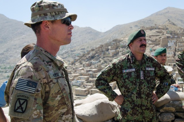 Ancient fortress marks site for advisory transition in Afghanistan