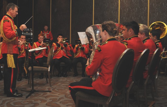 New Zealand Army Band performs at PAMS opening ceremony