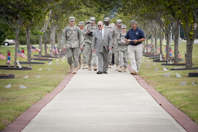 Under Secretary of the Army visits with Stewart-Hunter Soldiers, Civilians, tours Warriors Walk