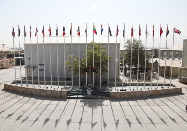 Sept. 11 Memorial on Bagram Airfield, Afghanistan