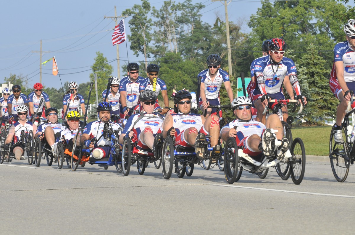 Wounded Warriors bike 400 miles Article The United States Army
