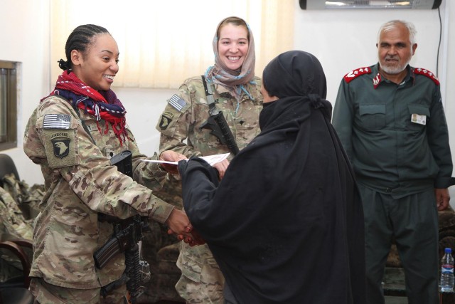Afghan females climb Uniform Police ranks