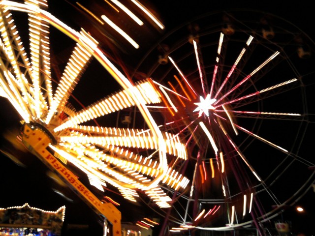 Ferris wheel at Bamberg's Plaerrer
