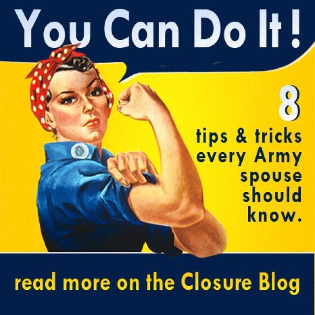 Eight tips and tricks for Army spouses