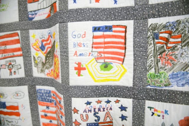 Pentagon quilts forever remember victims of 9/11