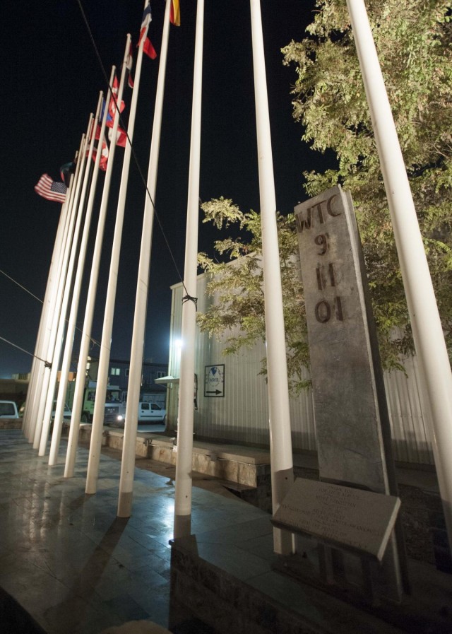 Coalition forces remember 9/11 at Bagram Air Field