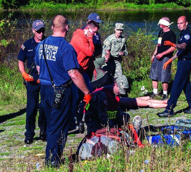 Fort Drum mass casualty exercise